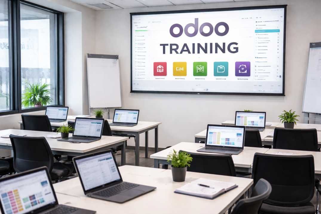 Odoo CMS- Sample image floating