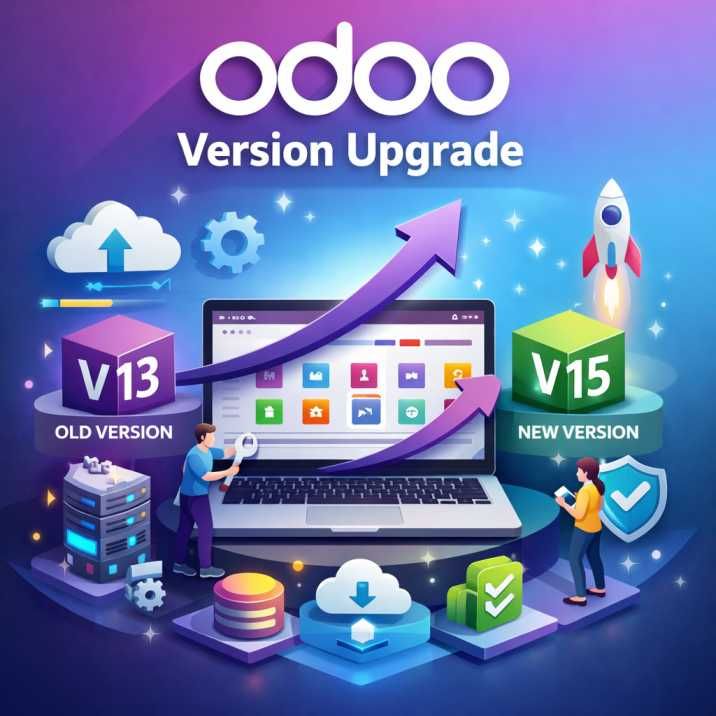 Odoo CMS- Sample image floating