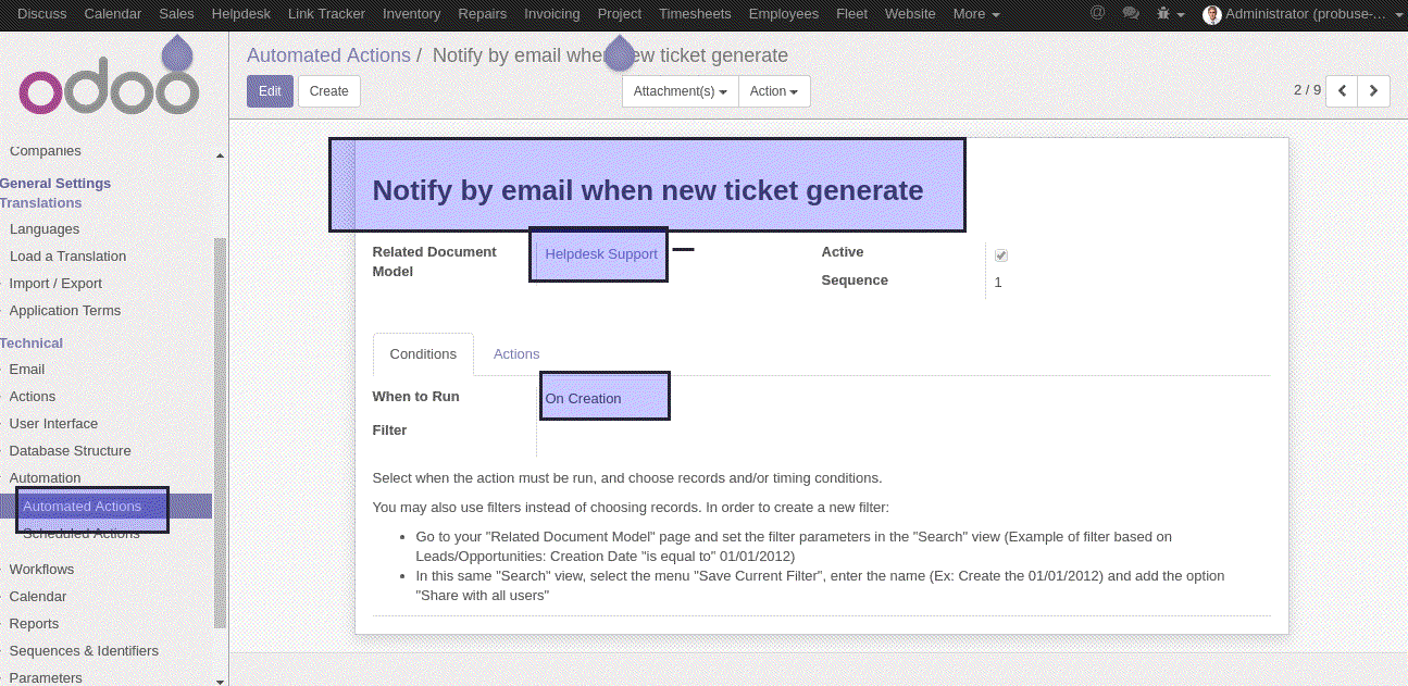 Odoo CMS - a big picture