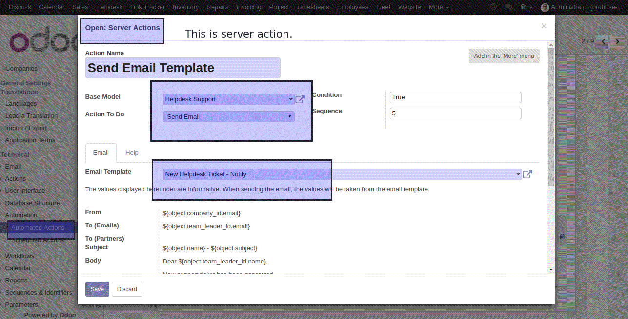 Odoo CMS - a big picture